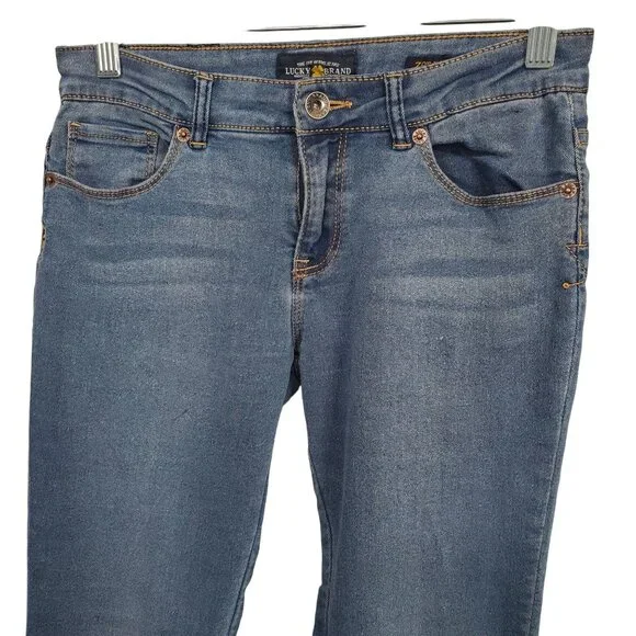 Lucky Brand Girls 14 Zoe Jegging Denim Jeans Skinny Low Rise Stretch Legging - Picture 3 of 15